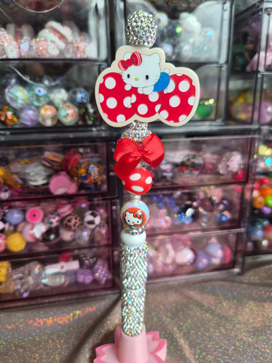 Bow kitty Bling
