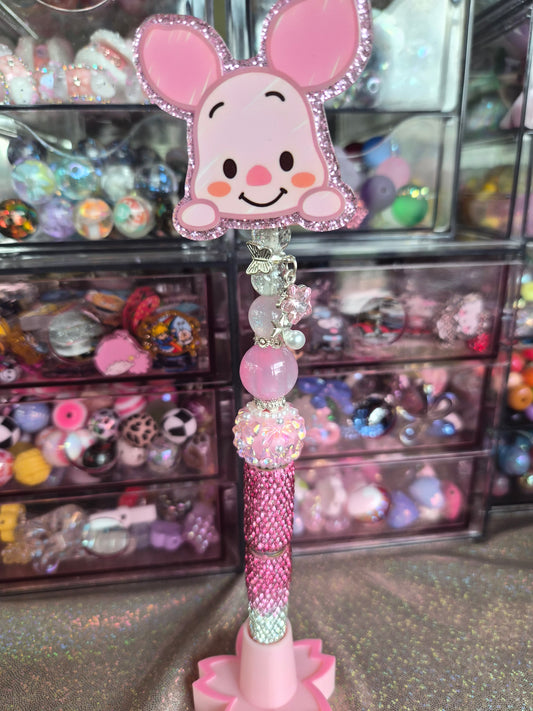 Pink piggie Bling