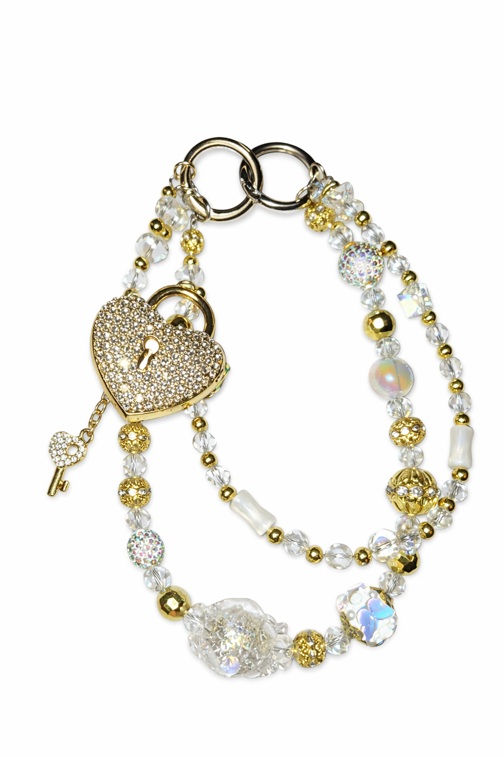 Lock&key bag Chain